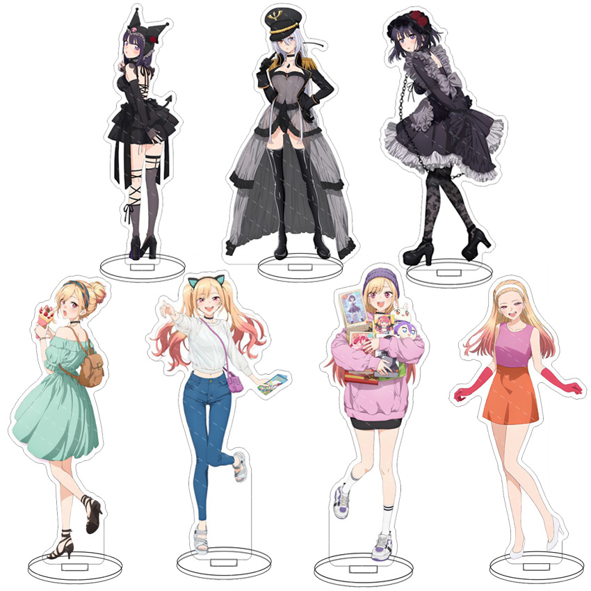 Anime Cosplay Rental - 16CM Anime Akrylowy Stojak My Dress-Up