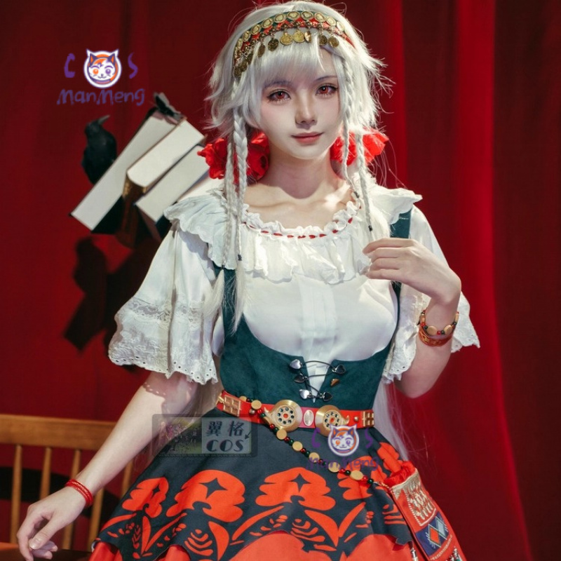 Anime Cosplay Maid - Kostium Cosplay Rubuska Game 1999 Dziewczęcy