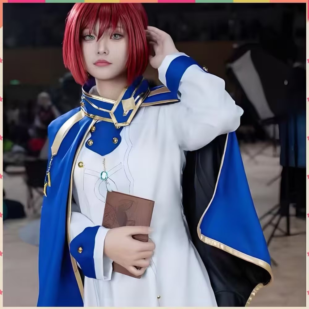 Anime Cosplay With Red Hair - Kostiumy Shirayuki Cosplay Anime Królewna Śnieżka