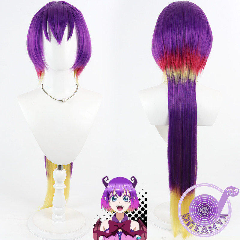 Anime Cosplay With Red Hair - Peruka do Cosplayu Kuromu Mairimashita Długa