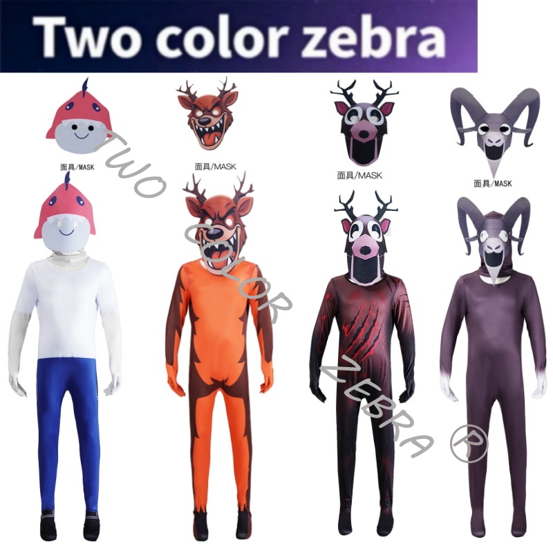 Anime Cosplay One Piece - Gra Horror Leśna Gra Horrorowa Ninety-Nine