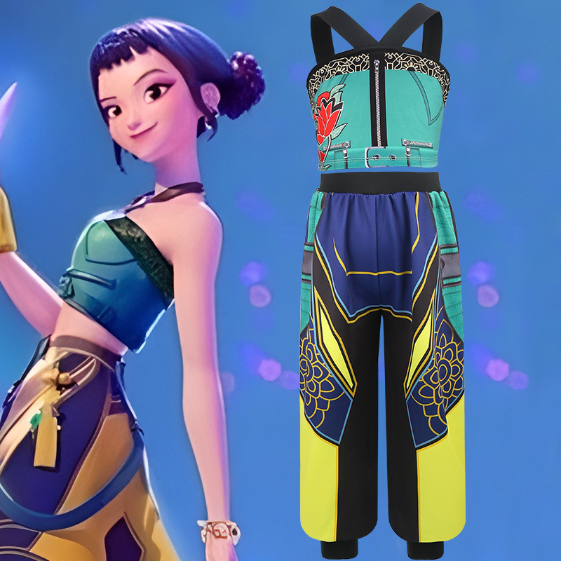 Cosplay Korean Anime - Koreański Pop Dziecięcy Strój Cosplay Dziewczęcy