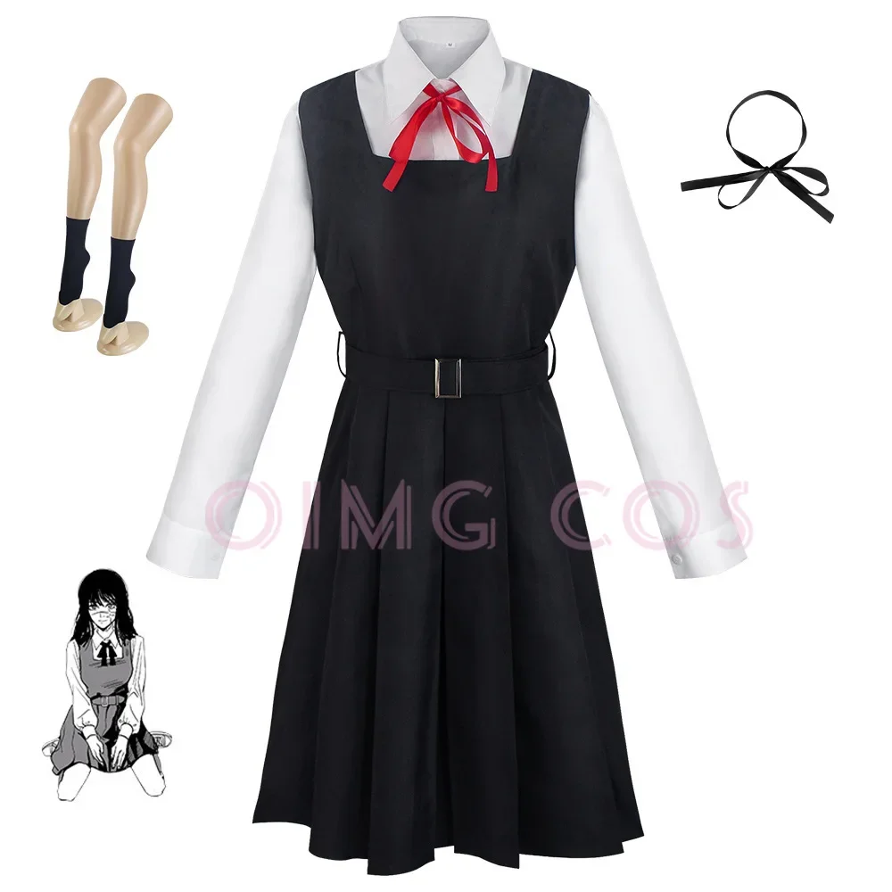 Anime Cosplay Chainsaw Man - Kostium Cosplay Mitaka Asa Chainsaw Man,
