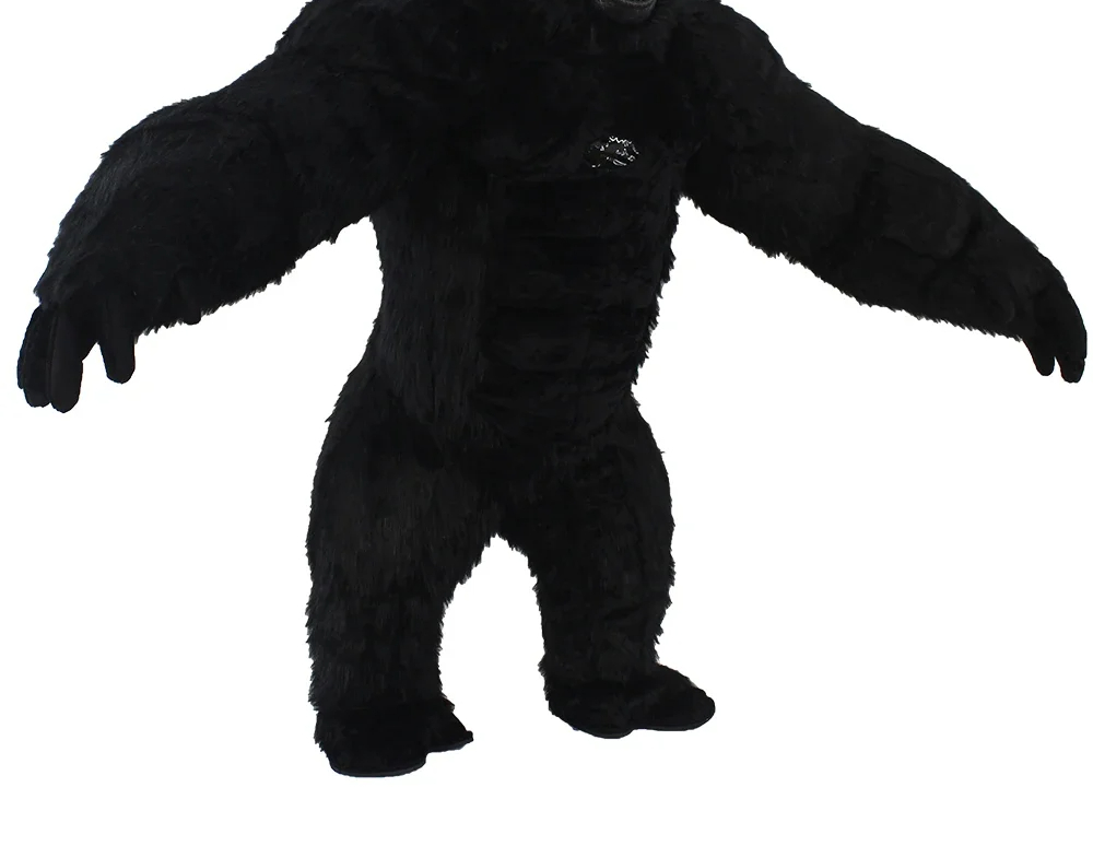 Anime Cosplay Real Life - Kostium dmuchany gorilla, pełny strój maskotki,