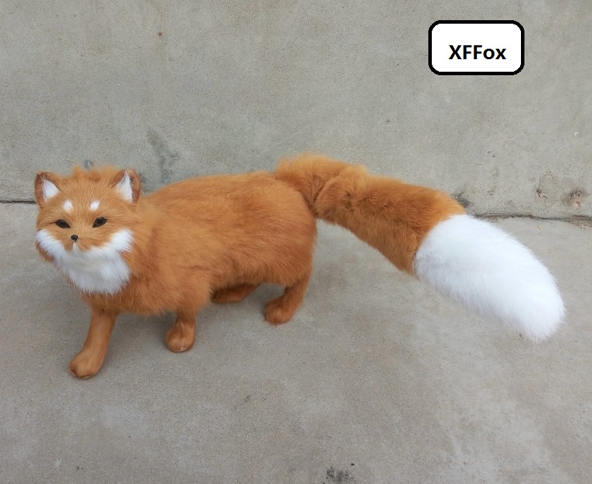 Anime Cosplay Real Life - Model Cosplay Nakigitsune, Brązowy Lis 55x23cm,