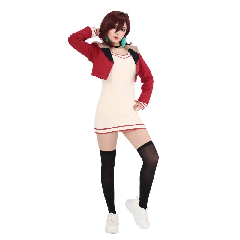 Anime Cosplay Gojo - DAZCOS Momo Ayase Dan Da Strój