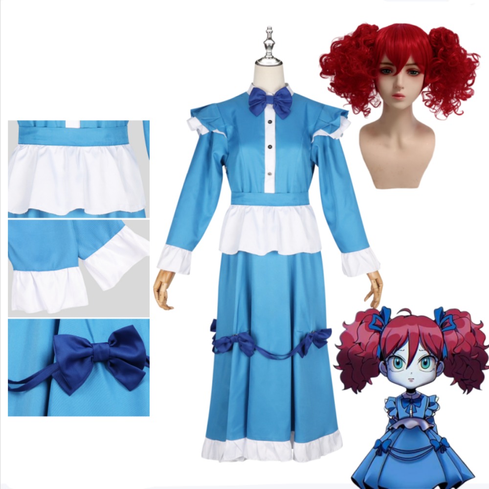 Kostium Cosplay Poppy Red Hair – Anime Cosplay With Red Hair recenzja i cena