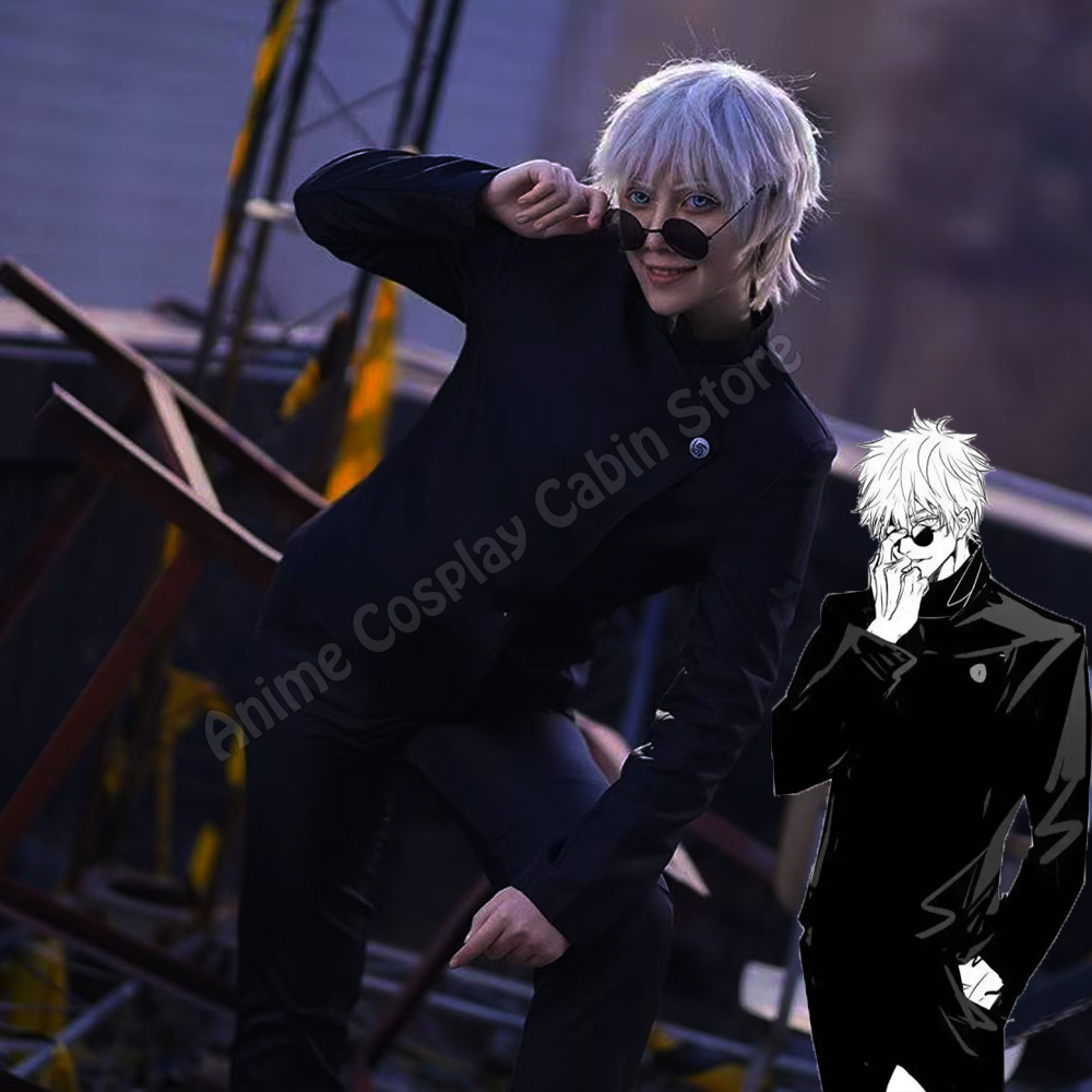 Halloween Anime Jujutsu Kaisen – Anime Cosplay Gojo recenzja i cena