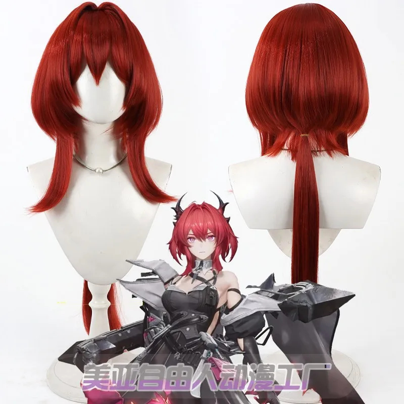 Peruka Cosplay KK56Game Arknig – Anime Cosplay With Red Hair recenzja i cena