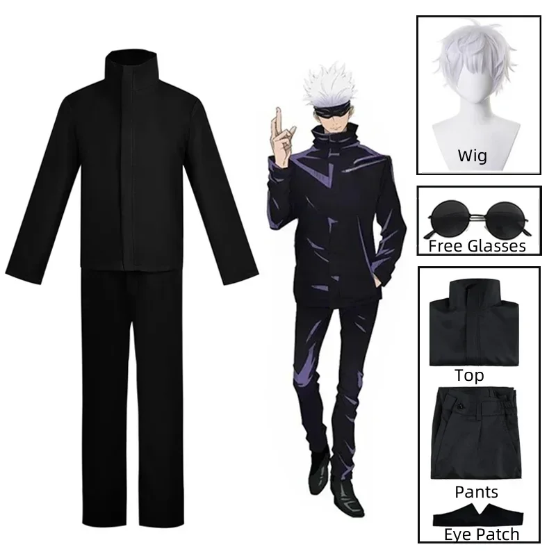 Kostium Cosplay Anime Jujutsu  – Anime Cosplay Gojo recenzja i cena