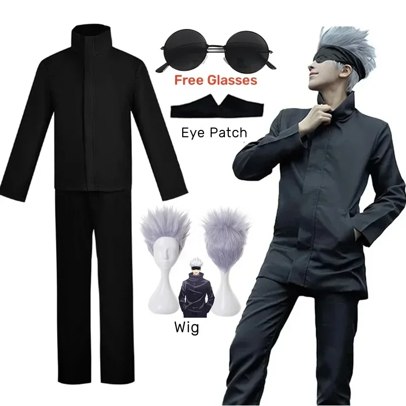 Kostium Cosplay Anime Jujutsu  – Anime Cosplay Gojo recenzja i cena