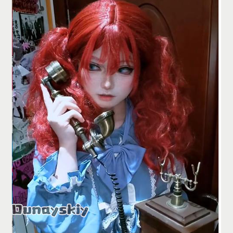 Kostium Cosplay Hemera*/Poppy  – Anime Cosplay With Red Hair recenzja i cena