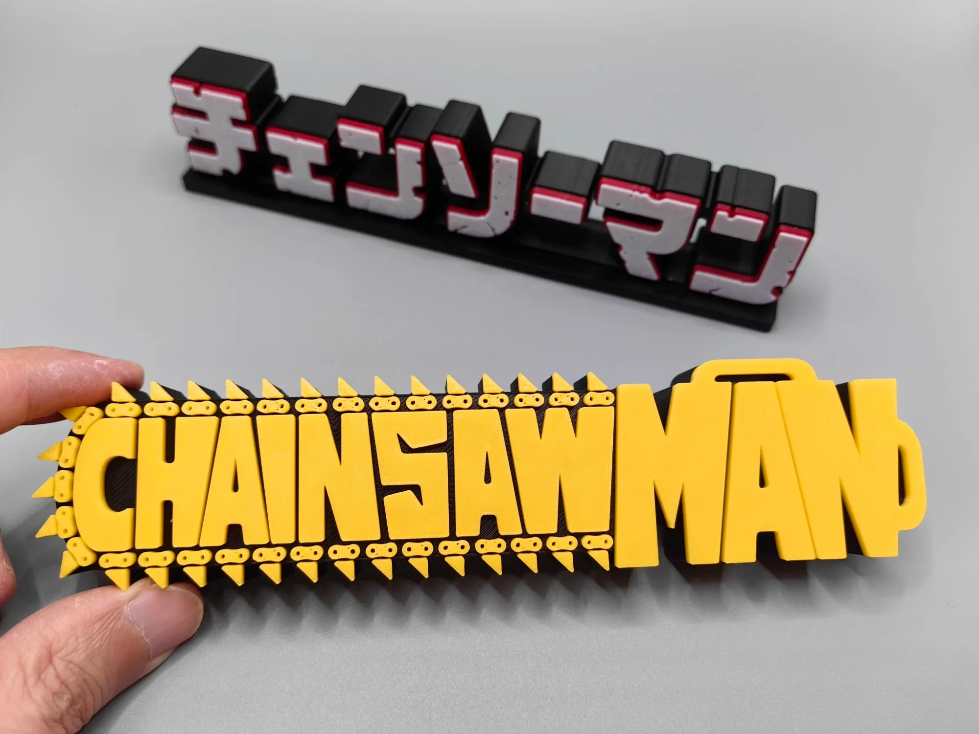 Anime Chainsaw Man Model Logo  – Anime Cosplay Chainsaw Man recenzja i cena