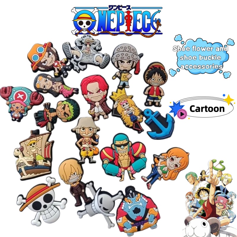 Akcesoria do butów typu Crocs  – Anime Cosplay One Piece recenzja i cena