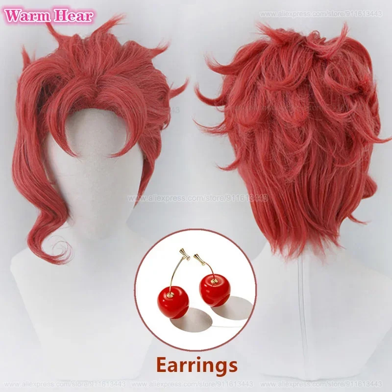 Peruka Anime Cosplay Noriaki K – Anime Cosplay With Red Hair recenzja i cena
