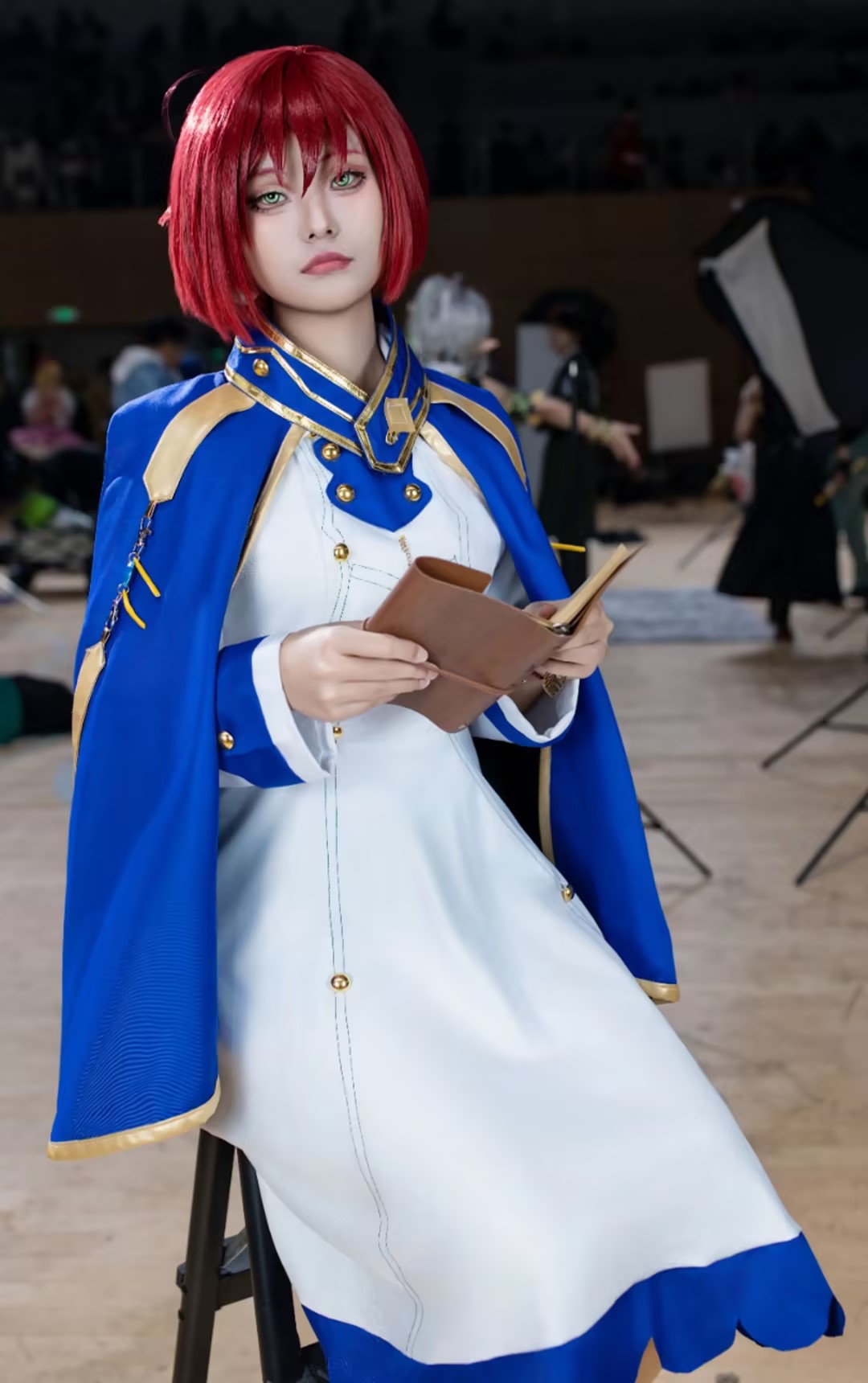 Kostiumy Shirayuki Cosplay Ani – Anime Cosplay With Red Hair recenzja i cena