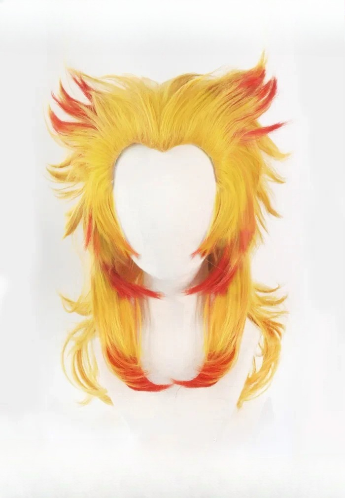Peruka Rengoku Kyoujurou Kimet – Anime Cosplay With Red Hair recenzja i cena