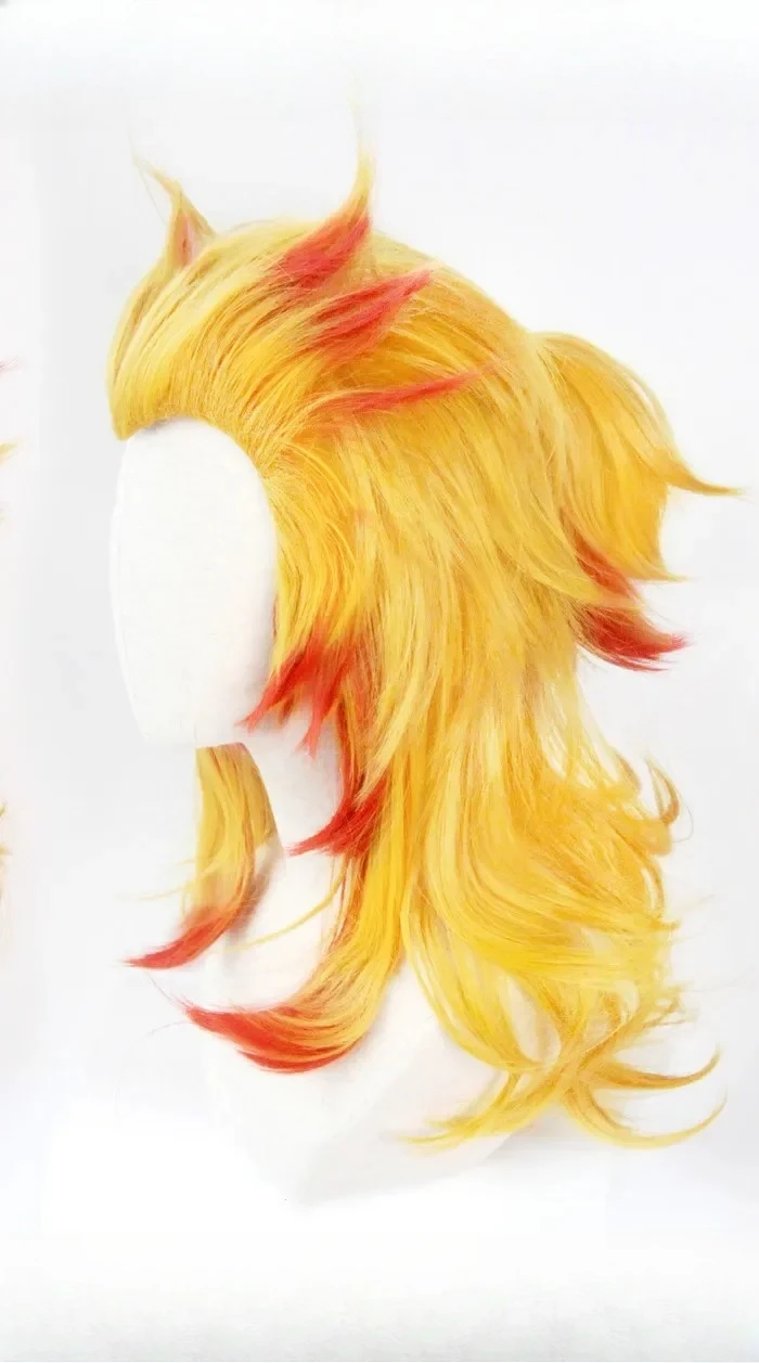 Peruka Rengoku Kyoujurou Kimet – Anime Cosplay With Red Hair recenzja i cena