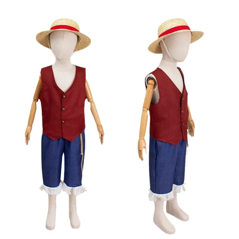 ▶ ❤ Kostium Cosplay Luffy z fi – Anime Cosplay One Piece recenzja i cena