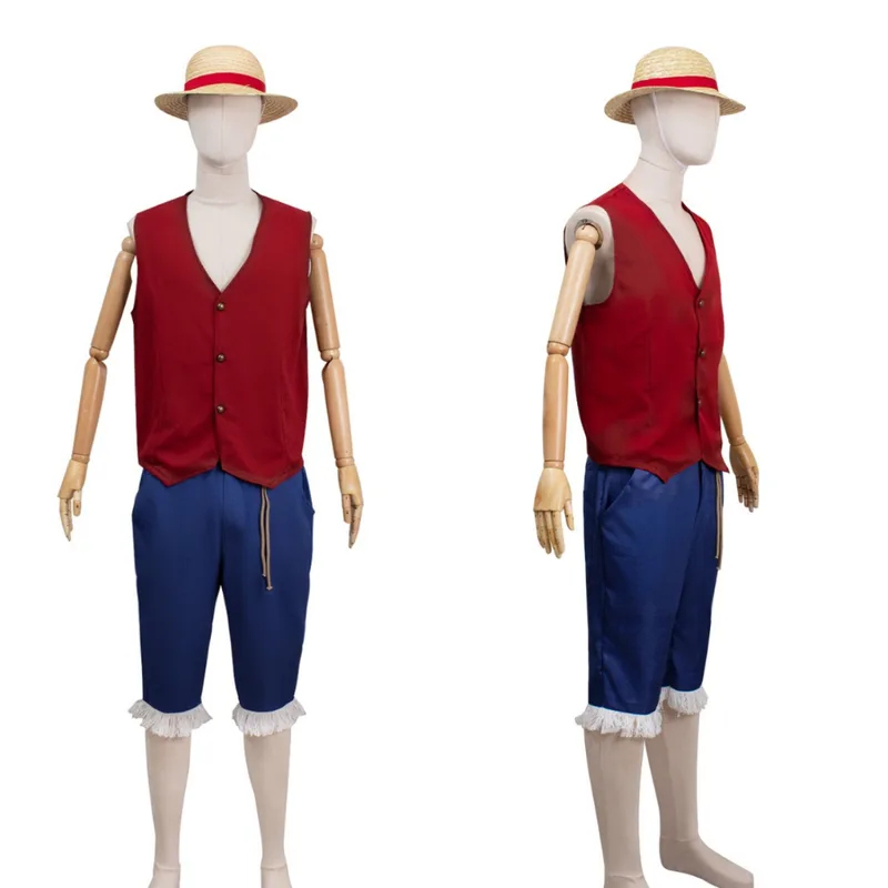 ▶ ❤ Kostium Cosplay Luffy z fi – Anime Cosplay One Piece recenzja i cena