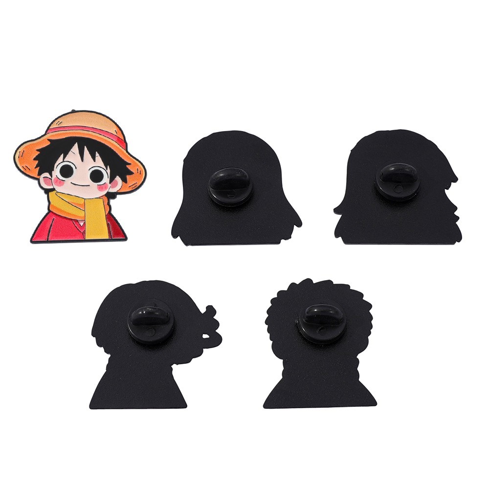 5 szt. Urocze przypinki anime, – Anime Cosplay One Piece recenzja i cena
