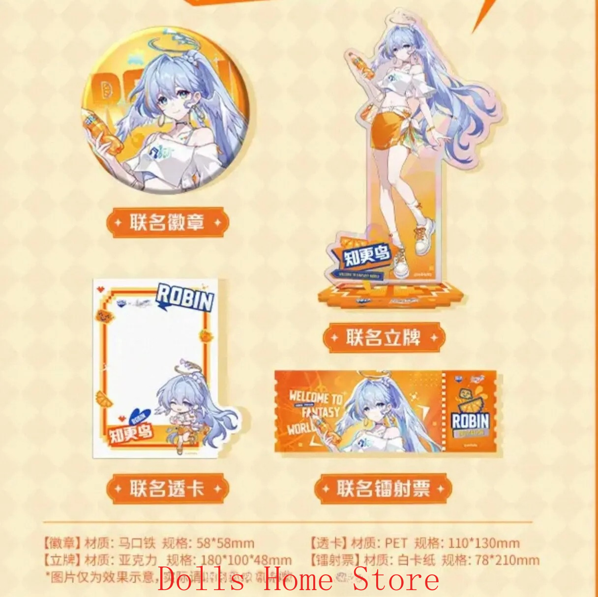 Oficjalny zestaw anime Honkai: – Anime Cosplay Robin recenzja i cena