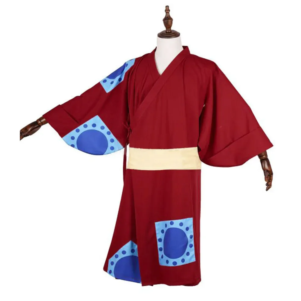 Czerwone Kimono Anime One Monk – Anime Cosplay One Piece recenzja i cena