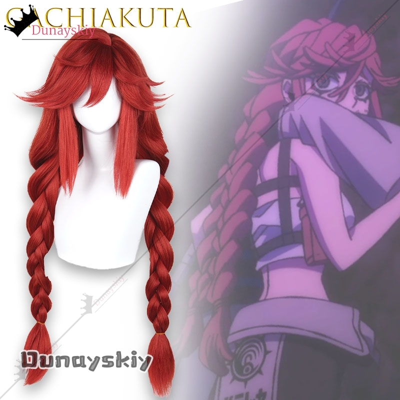 Peruka Cosplay YiNuo@GACHIAKUT – Anime Cosplay With Red Hair recenzja i cena