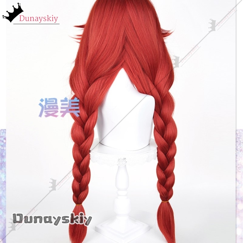 Peruka Cosplay YiNuo@GACHIAKUT – Anime Cosplay With Red Hair recenzja i cena
