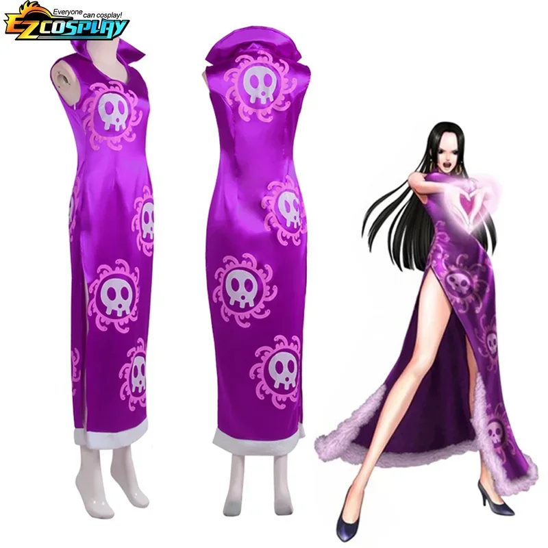 Kostium Cosplay Królowej Boa H – Anime Cosplay One Piece recenzja i cena