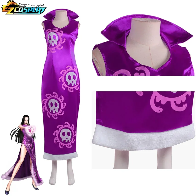 Kostium Cosplay Królowej Boa H – Anime Cosplay One Piece recenzja i cena
